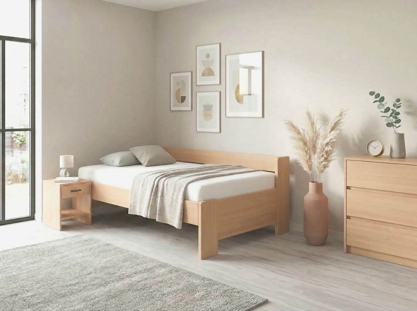 Parametry postele Miva