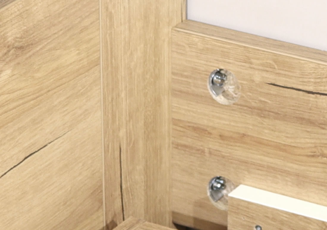 Detail provedení postele GAMA