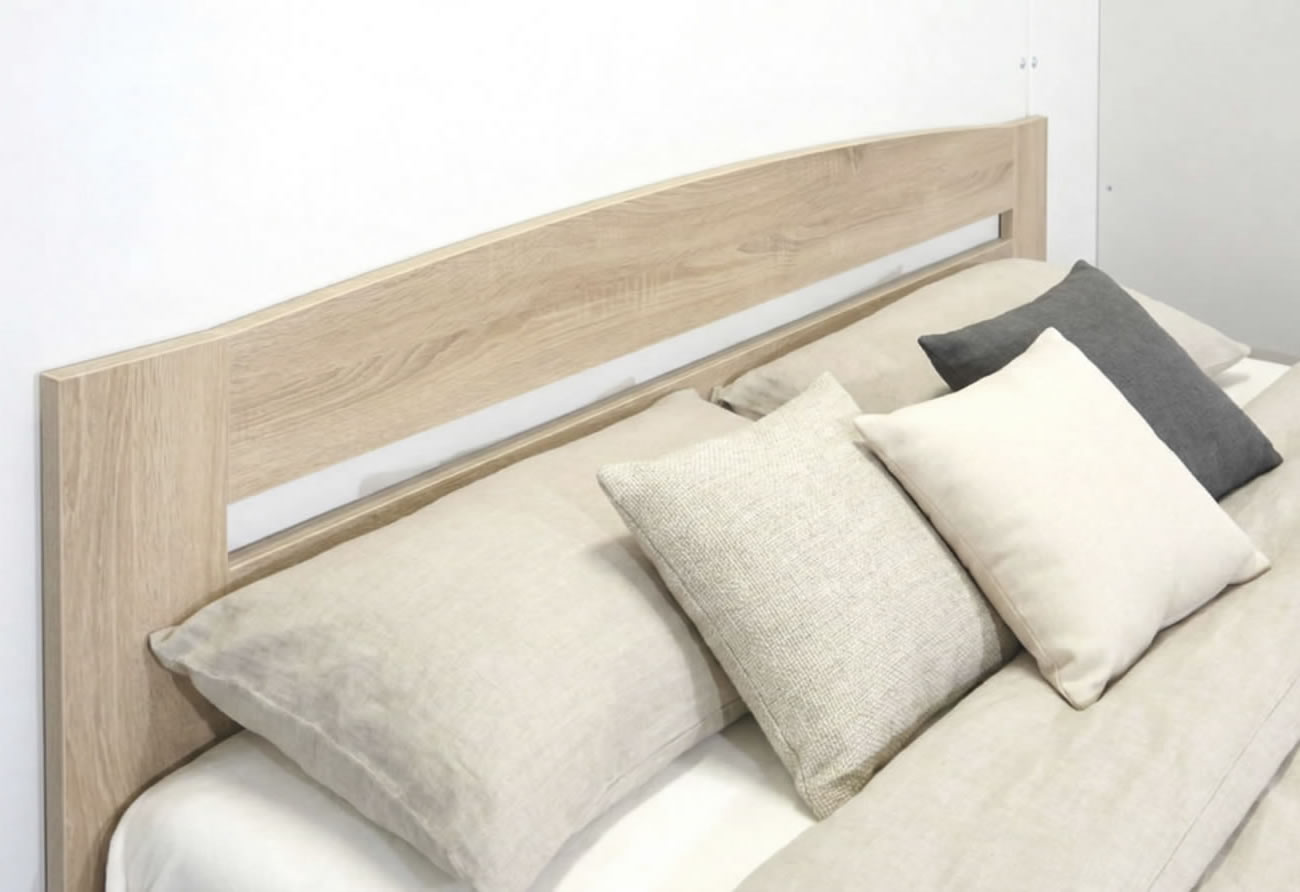 Detail úložného prostoru postele Maria