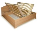 Dvoulůžko s úložným prostorem BEN, boční výklop Dvoulůžko s úložným prostorem BEN, boční výklop