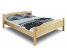 Dřevěná postel dvoulůžko DM-101, masiv borovice