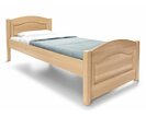 Postel jednolůžko z masivu Vanesa, masiv buk