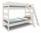 Poschoďová postel JUNIOR 2, masiv buk, bílá, 90x200 - pohled č. 1