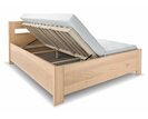 Postel z masivu s úložným prostorem Romana, masiv buk