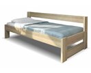 Postel jednolůžko z masivu Ela bez čel, masiv dub