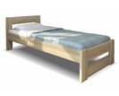 Postel jednolůžko z masivu Ela, masiv buk