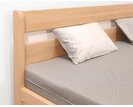 Rozkládací postel s úložným prostorem FLEXO - Pravá, masiv buk