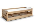 Postel s vyklápěcím roštem Darvin 100x200, masiv buk Postel s vyklápěcím roštem Darvin 100x200, masiv buk