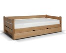 Postel s vyklápěcím roštem Darvin 100x200, masiv buk Postel s vyklápěcím roštem Darvin 100x200, masiv buk