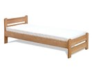 Postel s roštem Paulus 100x200, masiv buk - pohled č. 2