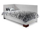Čalouněná postel s úložným prostorem Quatro, s čely