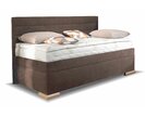 Americká postel boxspring Veneto s dlouhým čelem