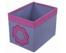Textilní box do regálu D622 - Kytka - pohled č. 2