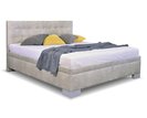 Zvýšená čalouněná postel s úložným prostorem Laterna