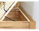 Zvýšená postel s úložným prostorem Orfeus, 80x200, 90x200, masiv buk