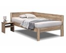 Rohová postel z masivu buku Timea pravá
