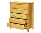 Komoda - 5 zásuvková IA8077, masiv smrk Komoda - 5 zásuvková IA8077, masiv smrk