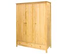 Skříň 3 dveřová IA8089 se zásuvkami, masiv borovice Skříň 3 dveřová IA8089 se zásuvkami, masiv borovice