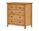 Komoda 5 zásuvková IA8091V, masiv borovice Komoda 5 zásuvková IA8091V, masiv borovice