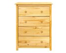 Komoda - 4 zásuvková IA9132, masiv borovice Komoda - 4 zásuvková IA9132, masiv borovice