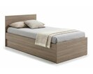 Postel jednolůžko s úložným prostorem HUGO, boční výklop