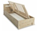 Postel jednolůžko s úložným prostorem LINDA, boční výklop Postel jednolůžko s úložným prostorem LINDA, boční výklop