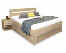 Postel s úložným prostorem Lada, 120x200