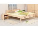 Zvýšené dvoulůžko KARLA senior 180x200cm, masiv smrk Zvýšené dvoulůžko KARLA senior 180x200cm, masiv smrk