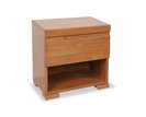 Noční stolek z masivu, policový F132 Noční stolek z masivu, policový F132