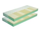 Středně tvrdá zdravotní matrace PALERMO 1+1 Zdarma, 18cm, 120kg, PUR pěna - pohled č. 1