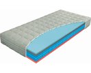 Středne tvrdá matrace sendvičová AIRSPRING POLARGEL 25cm, 80x200cm, 130kg