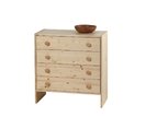 Komoda Sendy 160-zásuvková, masiv smrk Komoda Sendy 160-zásuvková, masiv smrk
