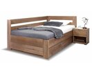 Manželská postel s úložným prostorem Valentin pravá
