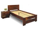 Jednolůžková postel s roštem Jirka, 80x200, 90x200, masiv smrk Jednolůžková postel s roštem Jirka, 80x200, 90x200, masiv smrk
