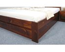Postel s úložným prostorem Jirka, 160x200, 180x200, masiv smrk Postel s úložným prostorem Jirka, 160x200, 180x200, masiv smrk