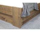 Zvýšená postel s úložným prostorem ROSA, masiv smrk, 90x200 Zvýšená postel s úložným prostorem ROSA, masiv smrk, 90x200
