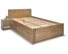 Postel s úložným prostorem Mark, 120x200, masiv smrk Postel s úložným prostorem Mark, 120x200, masiv smrk