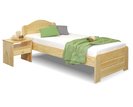 Postel jednolůžko LADA, 90x220cm, masiv borovice