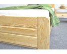 Dřevěná postel jednolůžko LADA, masiv borovice