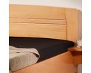 Zvýšená postel s úložným prostorem EVITA 4, 160x200, 180x200, masiv buk