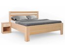 Vysoká dřevěná postel Matrix 1, masiv buk Vysoká dřevěná postel Matrix 1, masiv buk