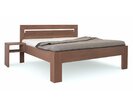 Dřevěná postel X2, masiv buk