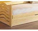 Postel s výklápěcím úložným prostorem Olga, masiv borovice Postel s výklápěcím úložným prostorem Olga, masiv borovice