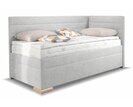 boxspring Veneto - šedá látka 337