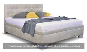 Čalouněná postel Laterna 180x200