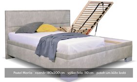 Čalouněná postel Marila 180x200