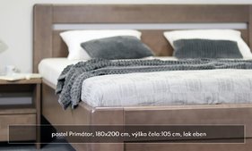 Postel primátor 180x200 lak