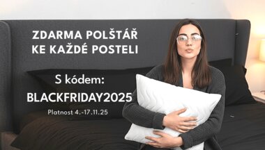Zdravotní polštář ZDARMA ke každé objednávce postele!