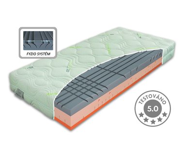 Středně tvrdá ortopedická matrace BIOSTRETCH, 25cm, 150kg Středně tvrdá ortopedická matrace BIOSTRETCH, 25cm, 150kg