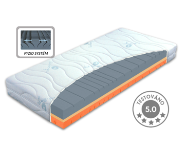 Středně tvrdá ortopedická matrace ERGOSTRETCH, 18cm, 130 kg Středně tvrdá ortopedická matrace ERGOSTRETCH, 18cm, 130 kg